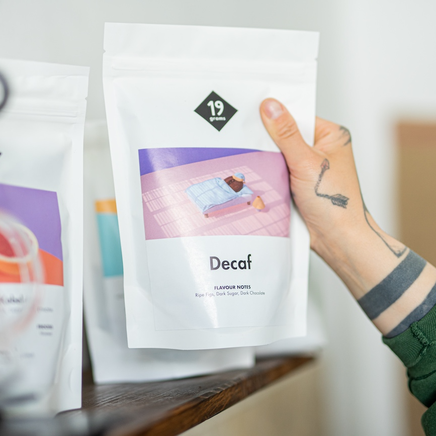 Decaf - entkoffeinierter Kolumbien Filter