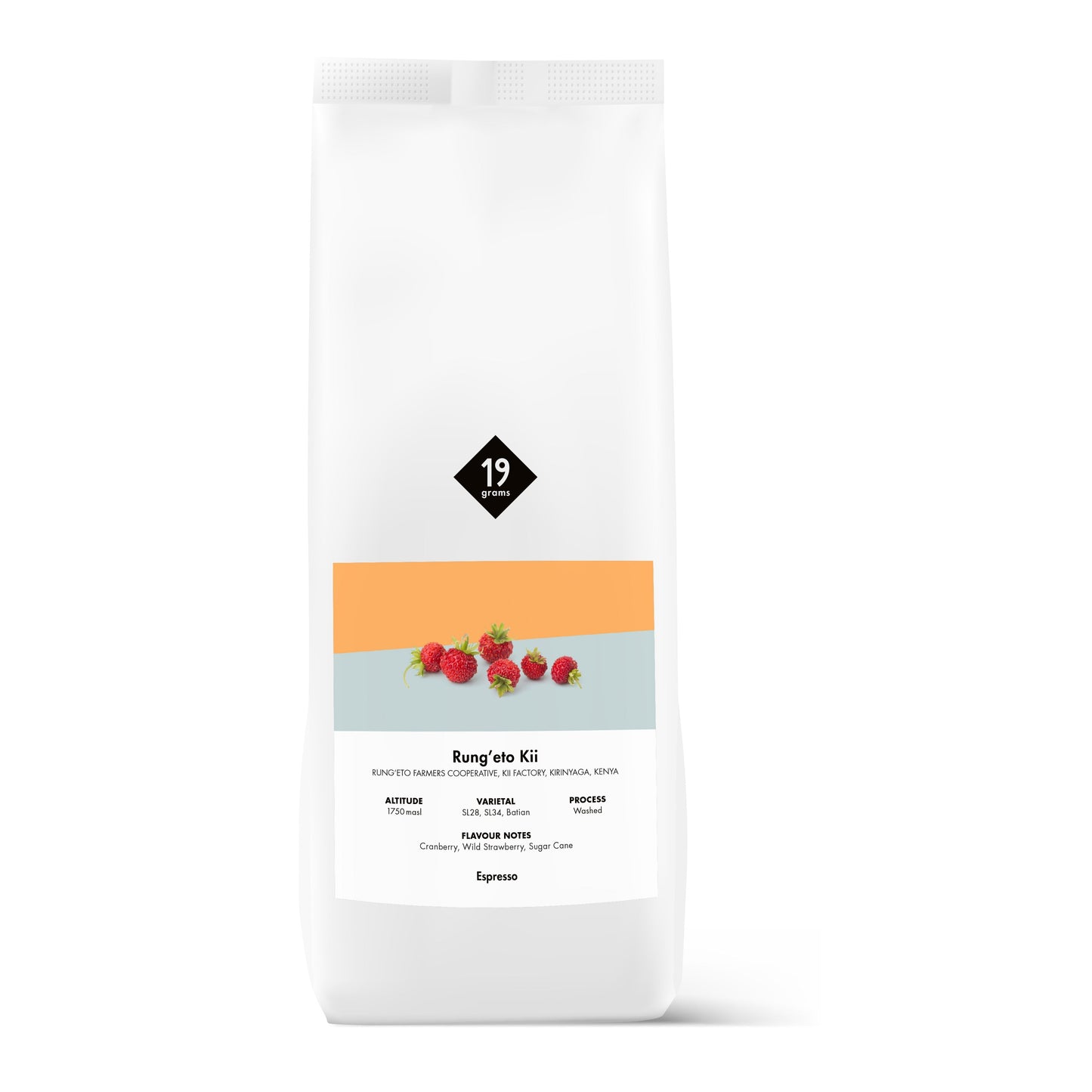19grams Rung'eto Kii Kenia Espresso 1000g