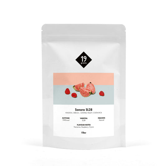 Deine 250g Tüte Sonora SL28 Costa Rica Filter Kaffee