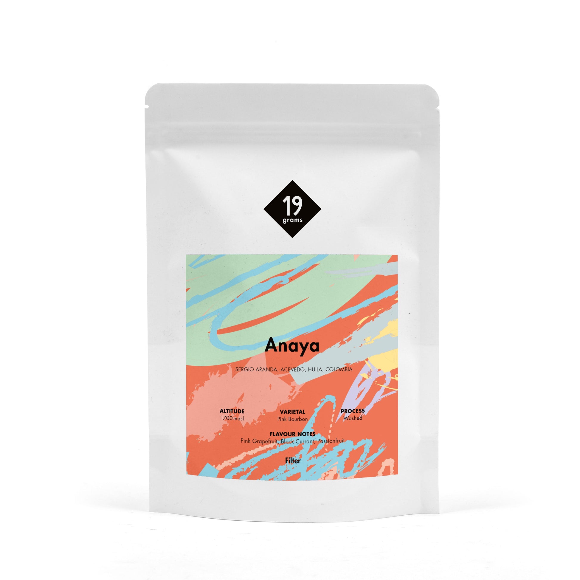 19grams Anaya - Kolumbien Rare Filter 250g