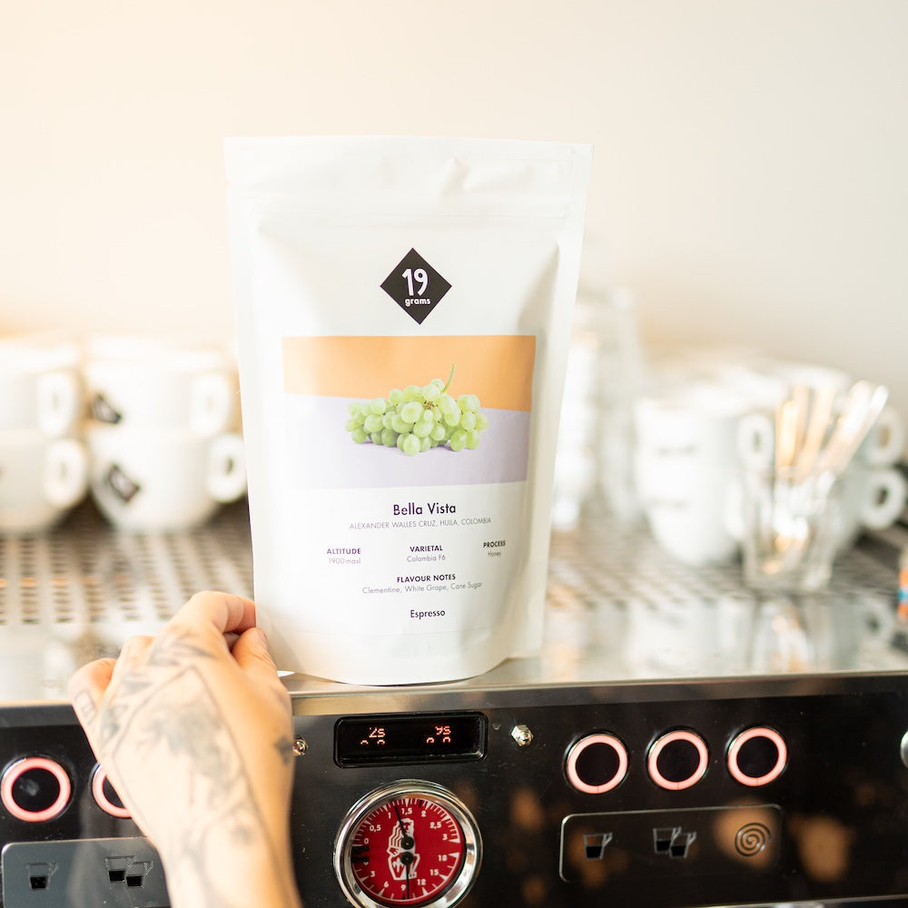 Deine 19grams Tüte Bella Vista Kolumbien Espresso