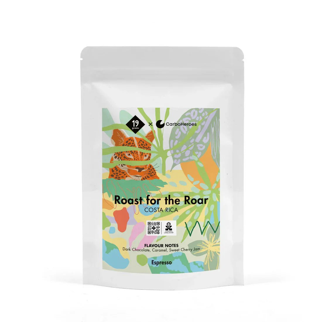 19grams Roast for the Roar Costa Rica Espresso Beutel