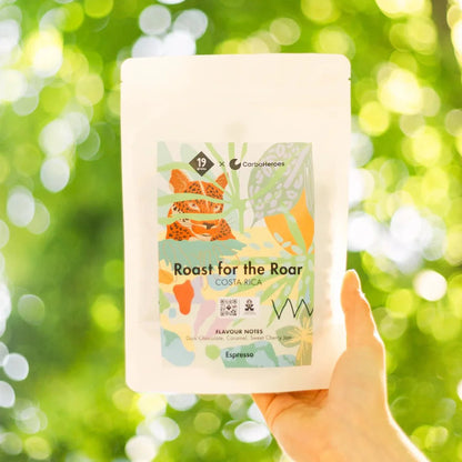 19grams Roast for the Roar in Hand präsentiert