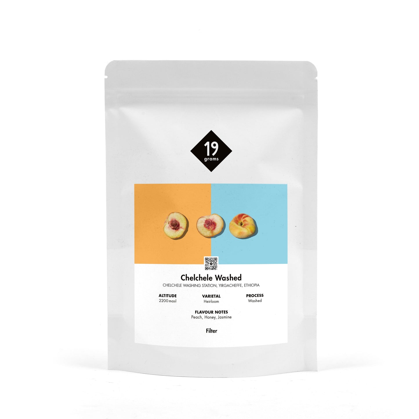 19grams Chelche Washed Filter Kaffee aus Äthiopien 250g Beutel